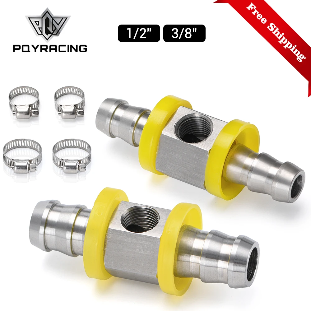 

3/8 1/2 Inch Fuel Line Fuel Pressure T-fitting Adapter For Fuel Pressure Gauge Sensor Car Accessorie T-fitting Adapter Connector