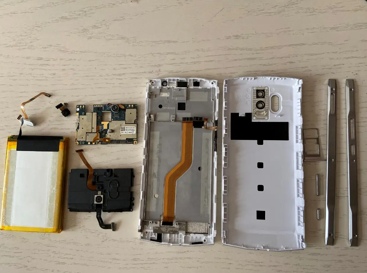 Parts for HOMTOM HT70 Motherboard Mainboard LCD Display Back Battery Charge Port Connector USB Charging Dock Flex Cable