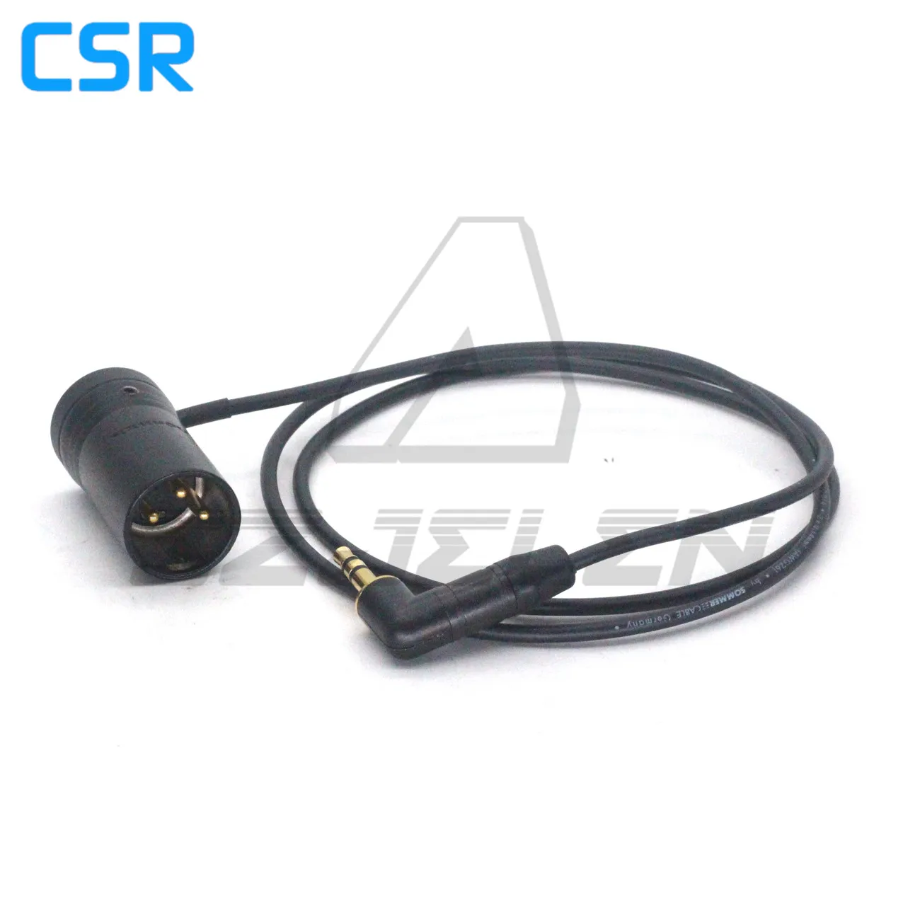 Low-Profile XLR NEUTRIK 3pin XLR male to 3.5 Audio Line, Use SOMMER SOD-14 audio cable