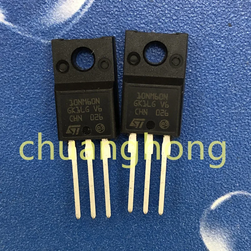 1pcs/lot Power triode 10NM60N 10A 600V new field effect transistor TO-220F STF10NM60N