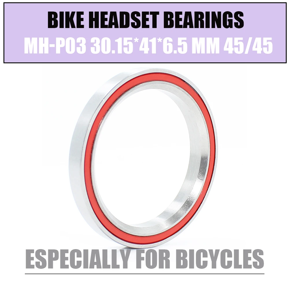 MH-P03 Bearing 30.15*41*6.5 mm 45/45 ( 1 PC ) Balls Bicycle 1-1/8 Inch Headset Repair Parts Ball Bearings