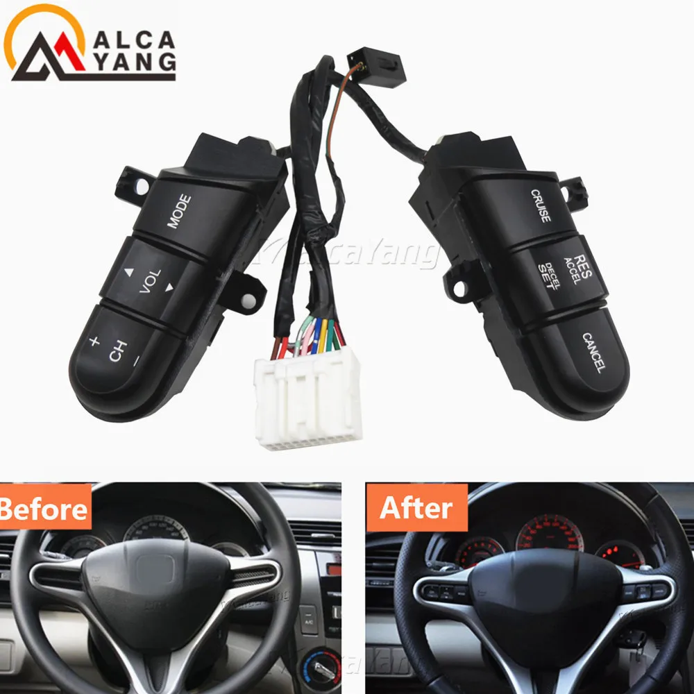 36770-SNA-A12 36770SNAA12 steering Wheel Audio Control Switch/Button For Honda Civic 06-11