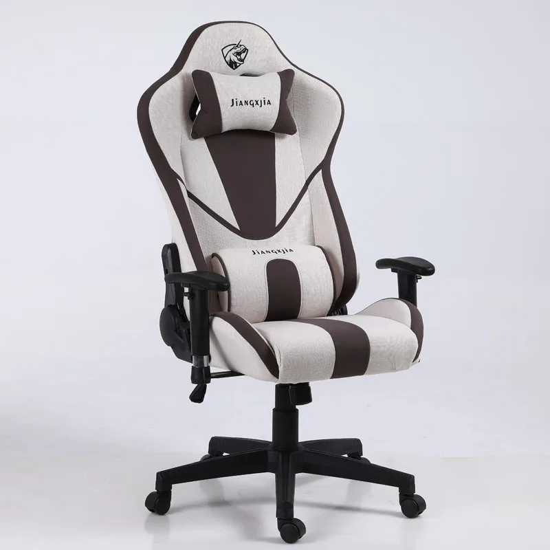 Computer chair home gaming chair game sedentary lift Internet cafe backrest seat can lie fabric dormitory office chair