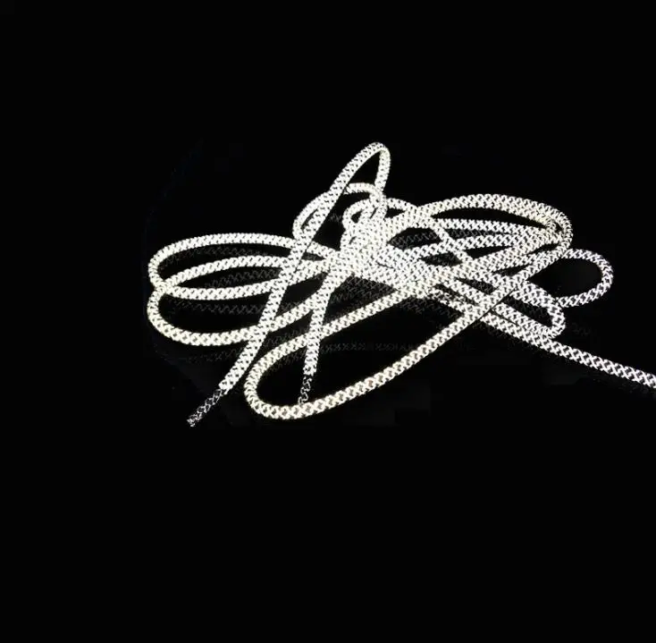 500pair 100-160cm Fluorescent Sneaker Shoestrings Sport Shoelaces 3M Reflective Round Rope Shoe Laces Shoelaces SN1102