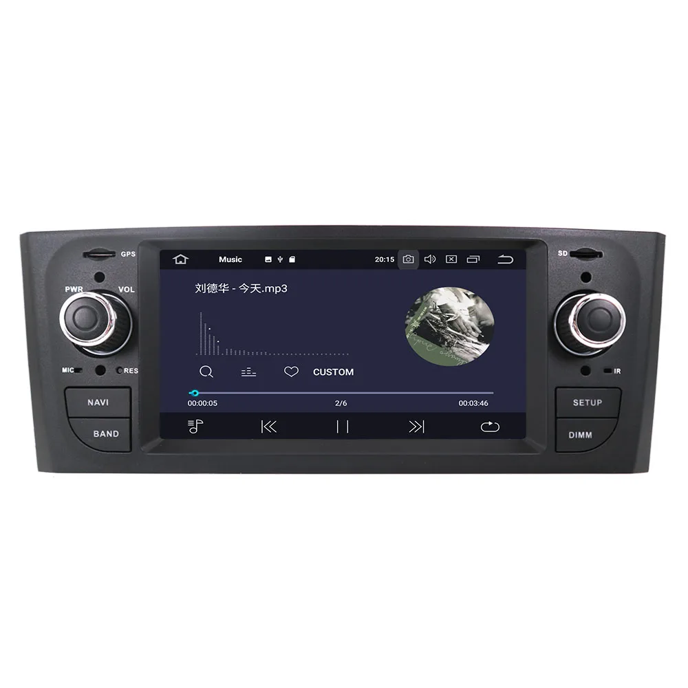 Android 13 dla Fiat Punto Linea 2007-2012 Radio samochodowe Nawigacja GPS Samochodowy odtwarzacz multimedialny Stereo Auto Wireless Carplay