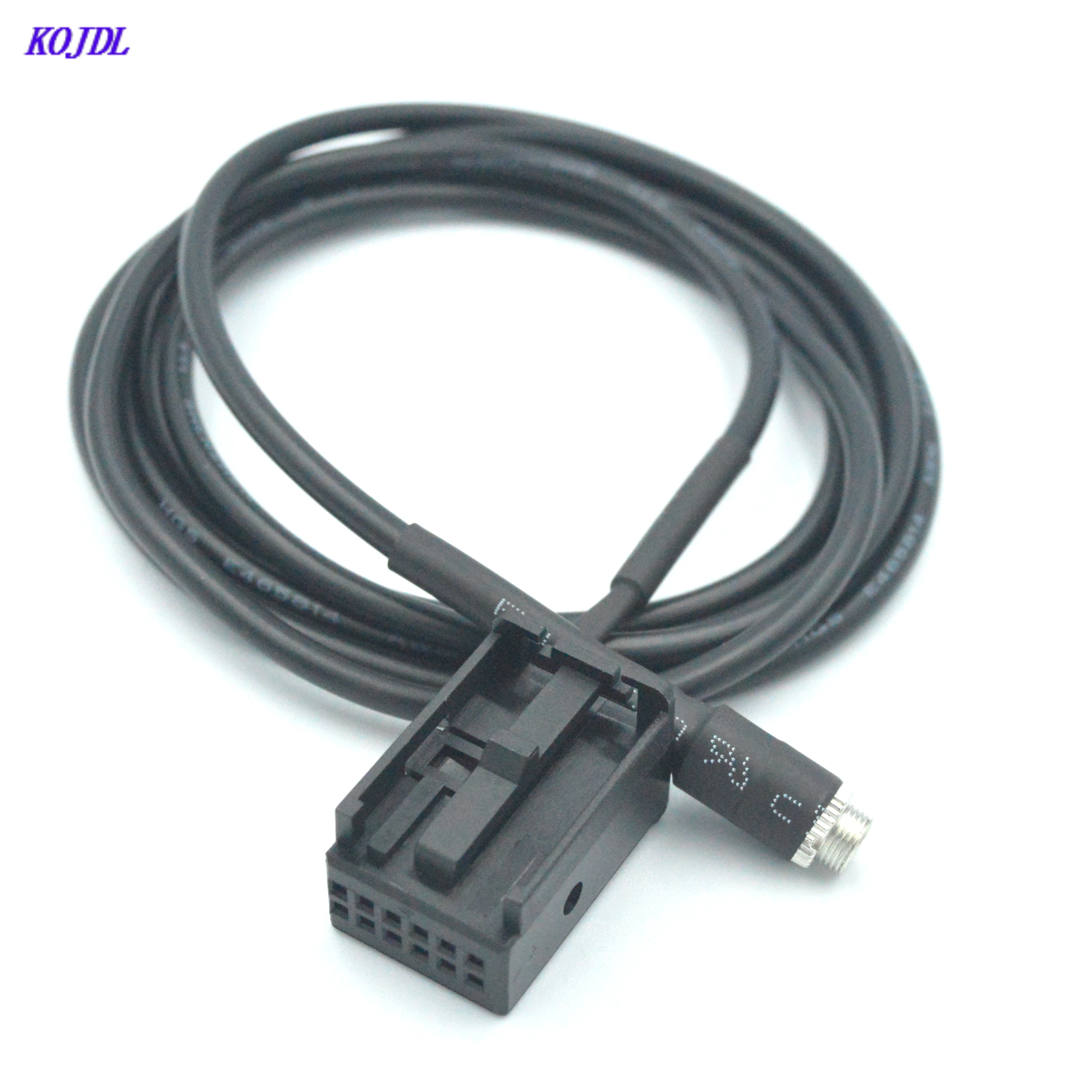 Car FORD 6000CD Radio Aux Audio Cable WITH Aux Female JACK Connector For Ford Mondeo Focus 2 MK2 Aadpter Mp3 input Wire KOJDL
