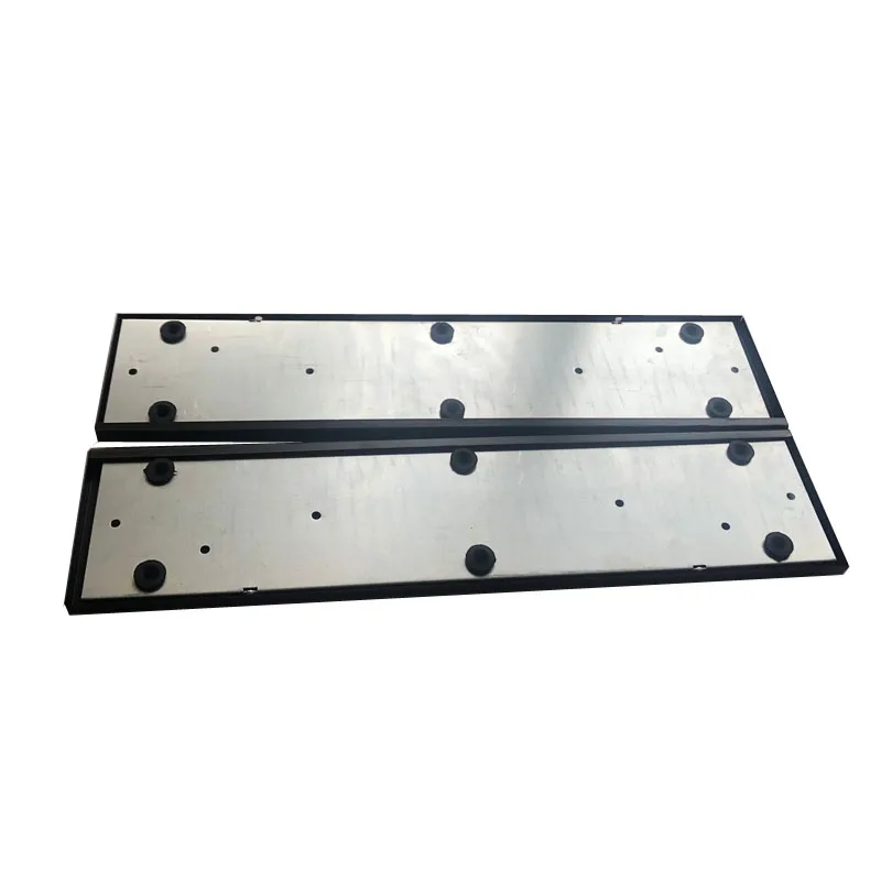 for EU Car License Plate Frame Metal Car License Plate Frame Number Plate Holder Car Accessories  2pcs