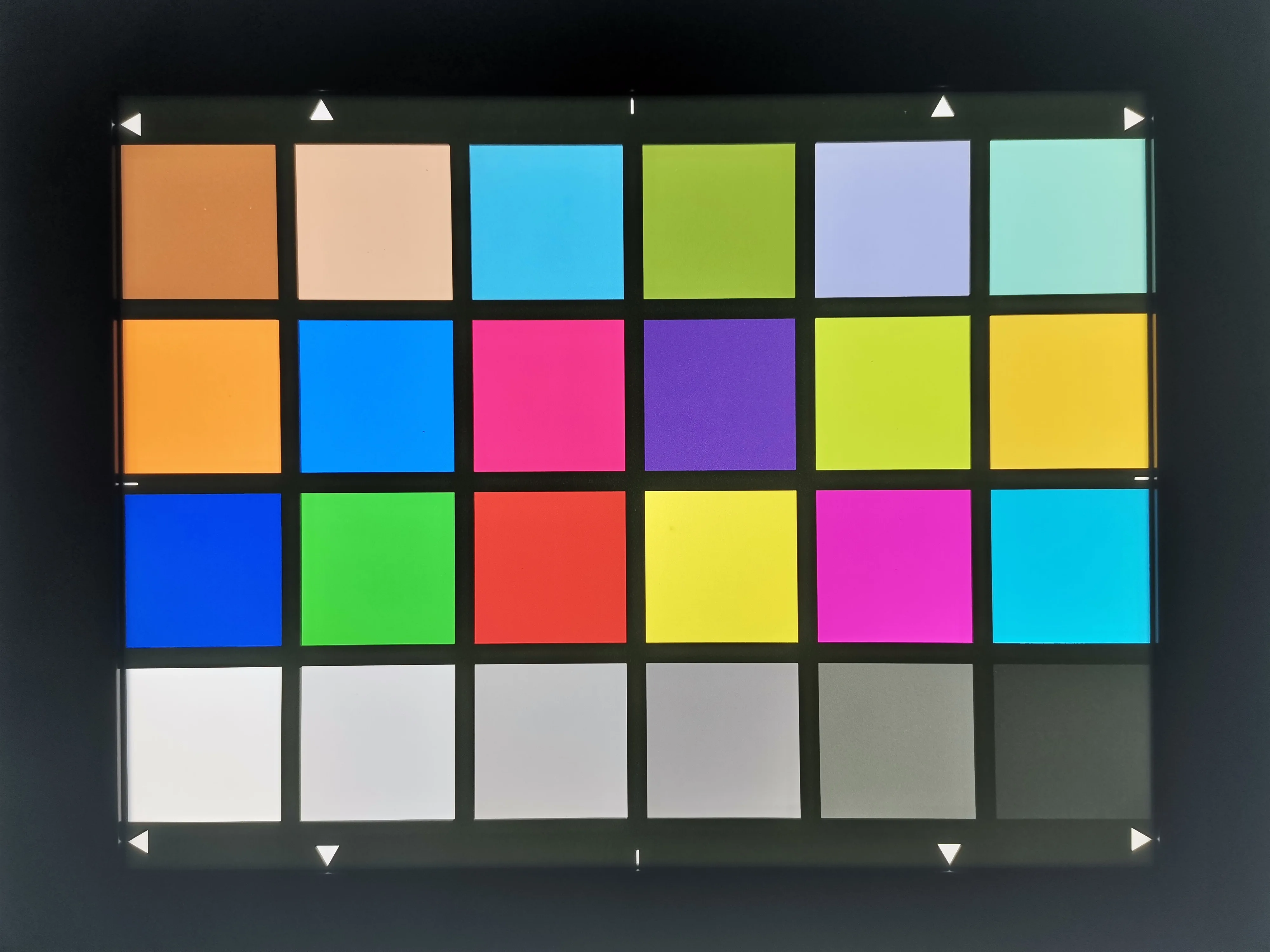 360*280mm Transmissive 24 Colorchecker Frame mounting D280 specification 4:3 Test Chart Can Be Customized color checker