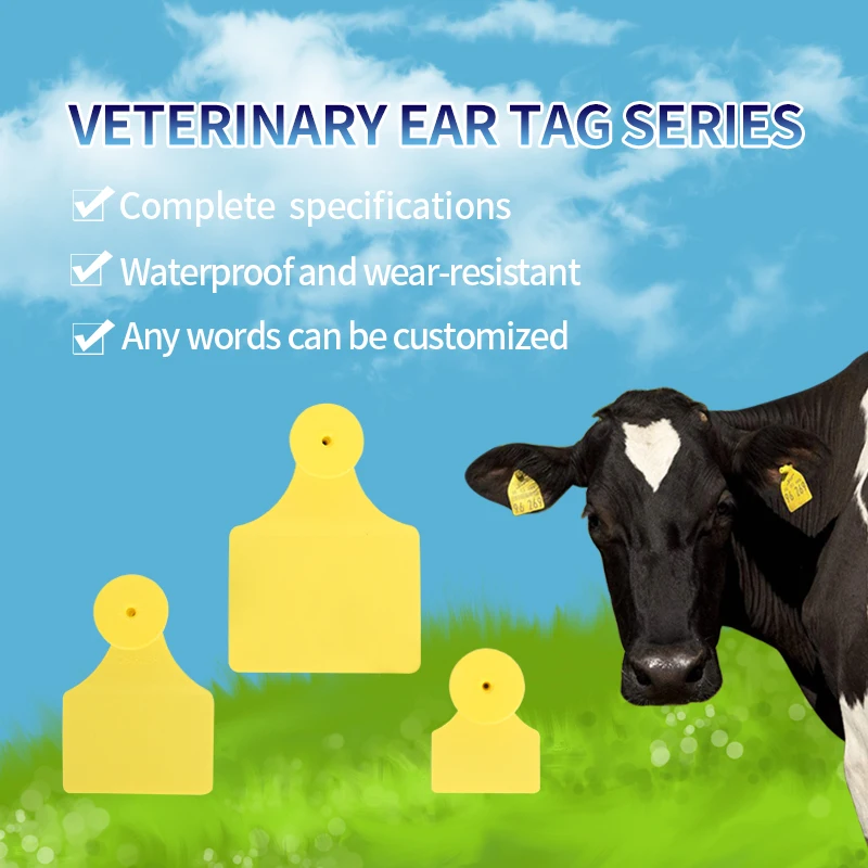 Farm Equipment Livestock Animal Ear Tag, Ear Tag Printer for Pig, Cow, Cattle, Horse, Sheep, Buffalo etc.