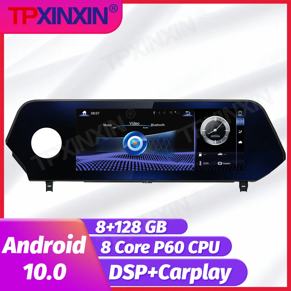 

CarPlay 128GB Android 10 AutoRadio For Lexus UX UX200 UX200F 260H 2018 - 2020 Car Radio Multimedia Player Navigation Stereo GPS