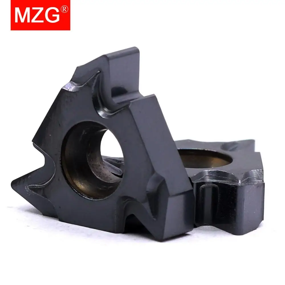 

MZG 10PCS 22ER ISO ZP10 CNC Lathe Stainless Steel Turning External Threading Toolholder Tungsten Carbide Thread Inserts