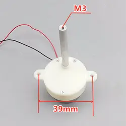 Long Shaft Mini 300 Gear Motor DC 6V-12V 7.2V 9V 10RPM Slow Speed Reducer Gearbox Reverse Small Electric Toy Stage CW CCW