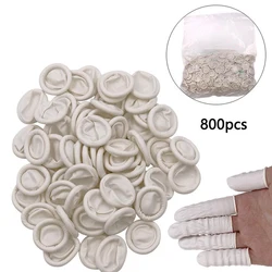 Large Latex Finger Cots 800 Pcs Anti Static Rubber Fingertip Protective Finger cots for Electronic Repair, Handmade Apply