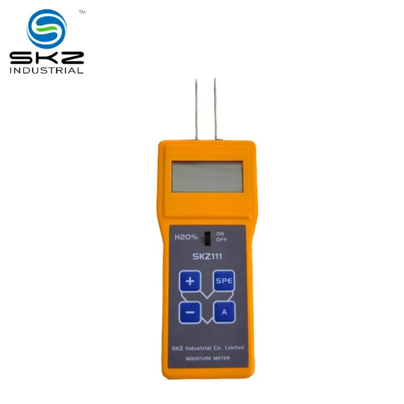Digital Tester LCD Pork Beef Lamb Chicken Moisture Analyzer with SKZ111C Portable Meat Moisture Meter