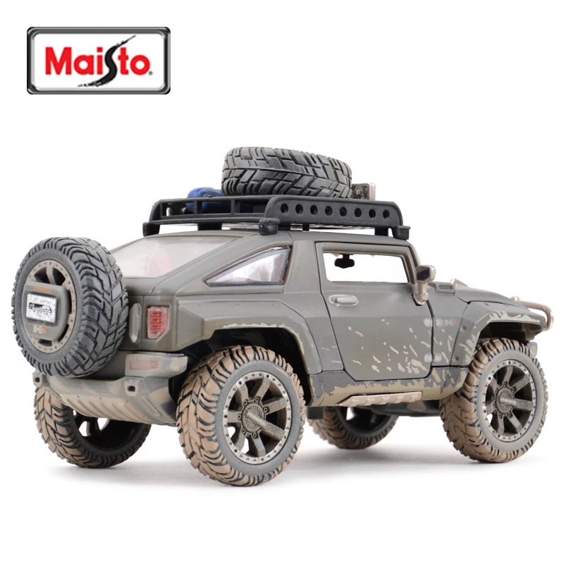 Maisto 1:24 2008 Hummer HX Concept Static Die Cast Vehicles Collectible Model Sports Car Toys