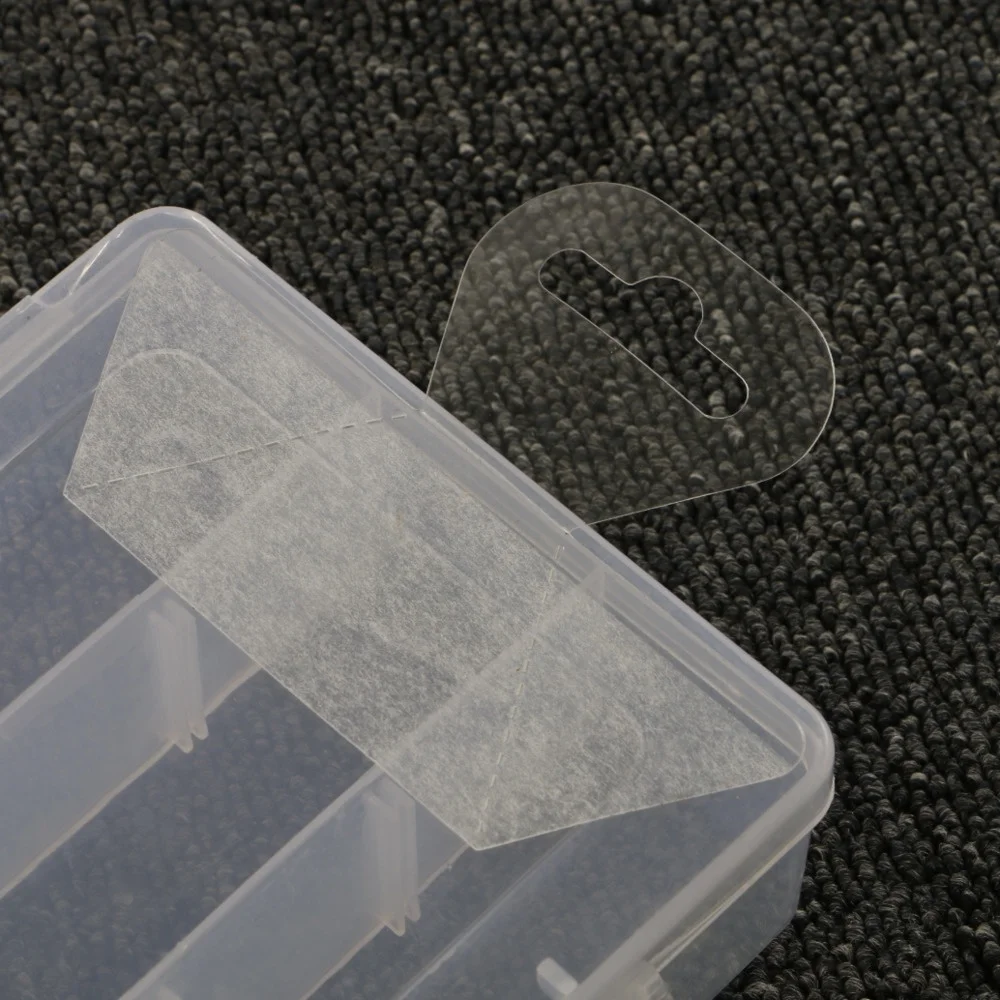 Adhesive Hang Tabs Clear