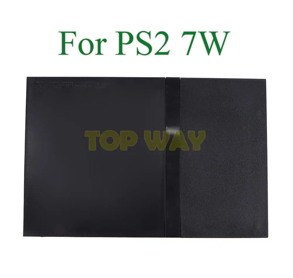 

10sets Plastic Full Housing Shell Host Case With Screw Sticker Label Parts For PS2 Slim 7W 9W 90000 70000 Console Cover