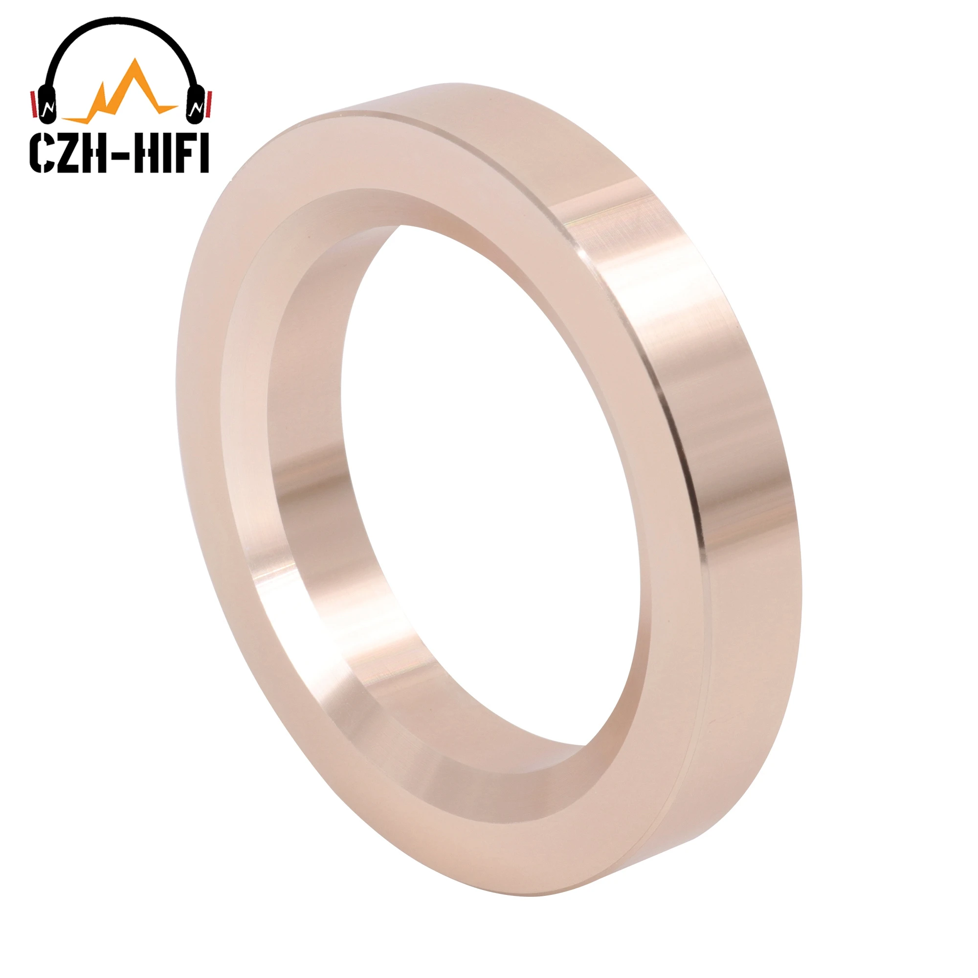 1PC 60mm CNC Gefräste Aluminium Runde Dekorieren Basis Ring Kreis Washer Für Vintage KT88 Vakuum Rohr Verstärker DIY hiFi – Detail 15