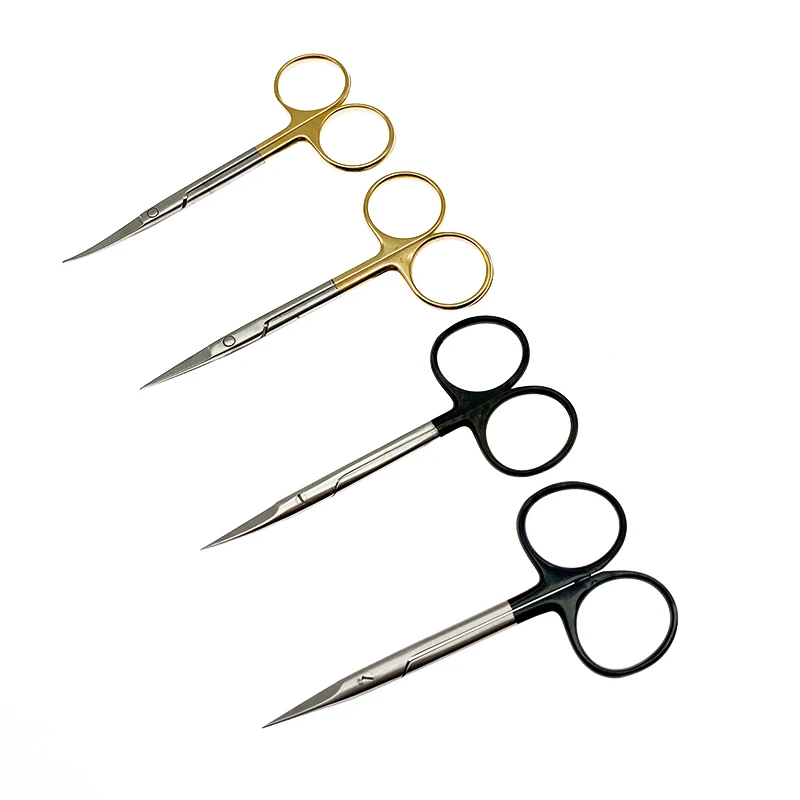 Double eyelid scissors Cut tissue scissors 8.5cm/9.5cm stainless steel plastic surgery scissors