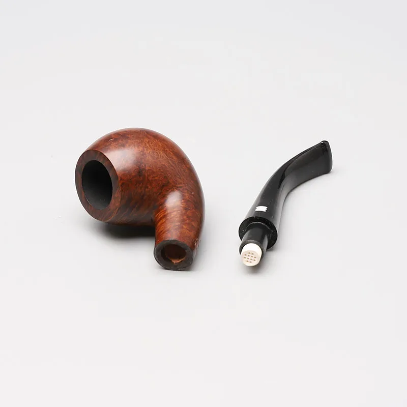 Ru-briar – tuyau en bois avec filtre de 9mm, pour fumer du tabac, ensemble d'outils gratuits, accessoire pour fumer, aa0008