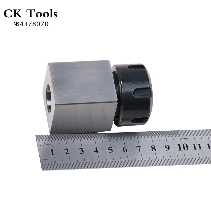 new good square ER32 ER25 ER40 chuck block hard steel hex ER spring chuck seat CNC lathe engraving and cutting machine