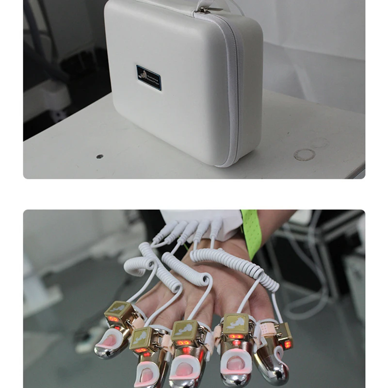Electric golden finger health instrument dredging instrument scraping instrument micro-current meridian meridian brush