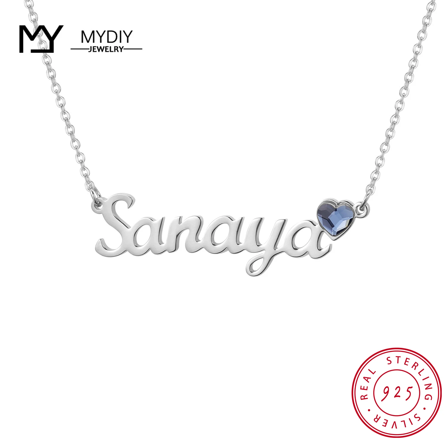 

Женское колье из серебра 925 пробы, с кулоном