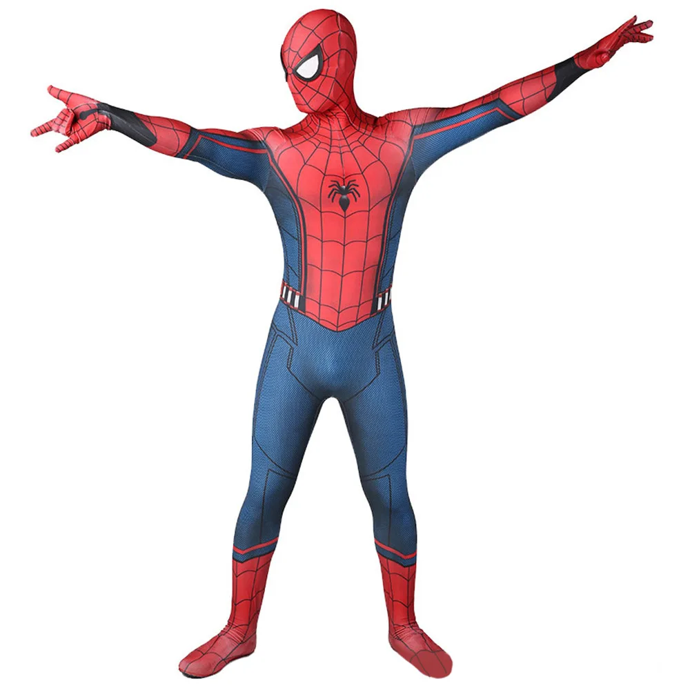 NEW CONCEPT Costume Home Coming Cosplay Spandex Lycra Zentai Suit Halloween Costume Cosplay SuperHero Bodysuit