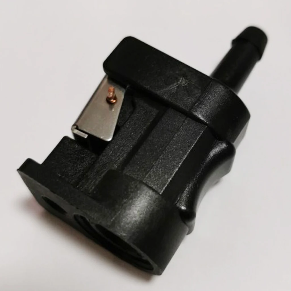 Genuine for Yamaha Outboard Fuel Connector - 8mm Engine End (#6E5-24305-06) Female Tank Hose Fittings Small Engine Boat Universa