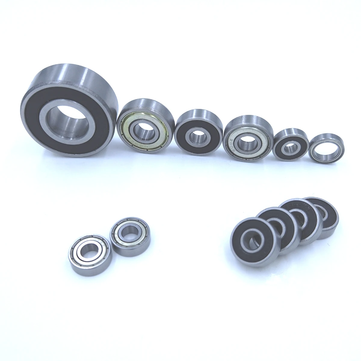 10 sztuk 1 partia 686 686ZZ 686RS 686-2Z 686Z 686-2RS ZZ RS RZ 2RZ Łożyska kulkowe zwykłe 6 x 13 x 5 mm — zdjęcie 2