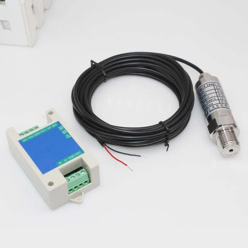 

1m 2m 3m 4m 5m 6m 7m 8m 9m 10m 15m 24V water level sensor with RS485 communication function