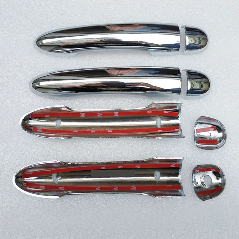 Door Handle Cover fit for Renault Clio 3 Iii Mk3 Plastic ABS Chrome Trim Auto Accessories Handles Covers 8 Pcs