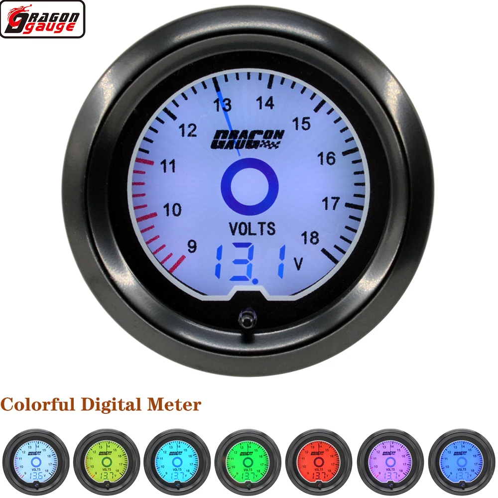 52Mm 7 Color Backli…