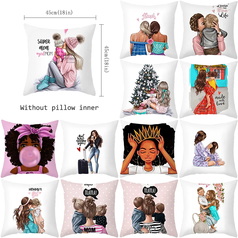 

Southeast Asia'S Hot Style Valentine'S Day Pillowcase Character Series Sofa Pillowcase Custom Square Fabric Household Goods