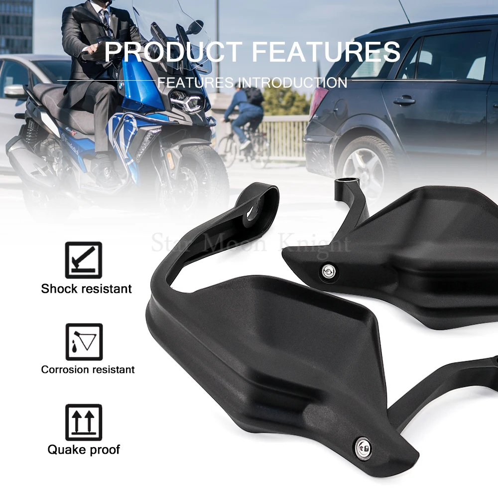 Motorcycle Accessories Handguard Shield Hand Guard Protector Windshield For BMW C400X C 400 X C400 X 2019 2020 image 5