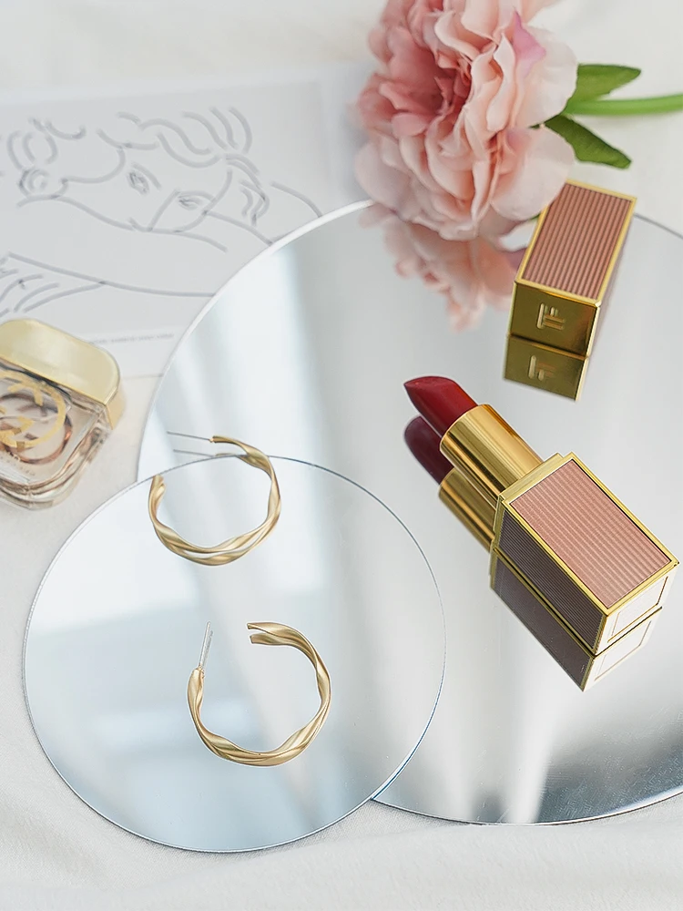 Acryl Spiegel Hintergrund Foto Studio Fotografie Requisiten Zubehör Für Kosmetik & Schmuck Werkzeuge Schießen Fotografía Hintergrund