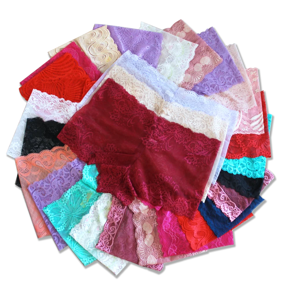 Mieriside Random 10pcs/lot Women Lace Panties Nice Comfortable Transparent Sexy Lingerie Ladies Briefs XS/S/M/L/XL/2XL/3XL/4XL