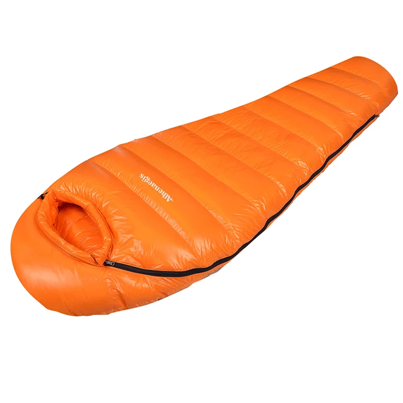 

Athenaegis Ultralight 90% White Duck Down 1000G Filling 700FP Winter Use 0C--10C Comfortable Temperature Sleeping Bag Lazy Bag