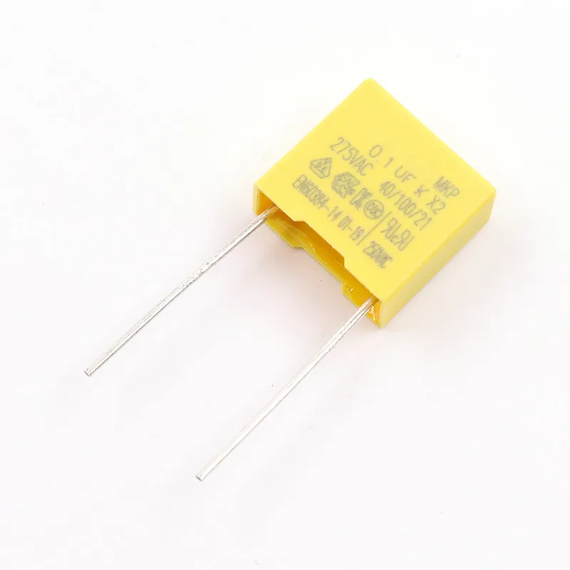 10Pcs 275VAC Condensator X2 Serie 0.01Uf ~ 2.2Uf Polypropyleen Film Condensator Nieuwe 10nf 100nf 150nf 200nf 680nf 470nf 1Uf