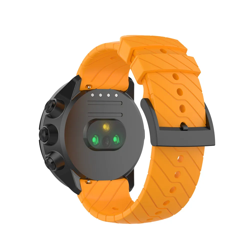 Silicone Strap for Suunto D5 7 9 Brao Smart Watch Band Replacement Watchband for Suunto Spartan Sport Wrist HR