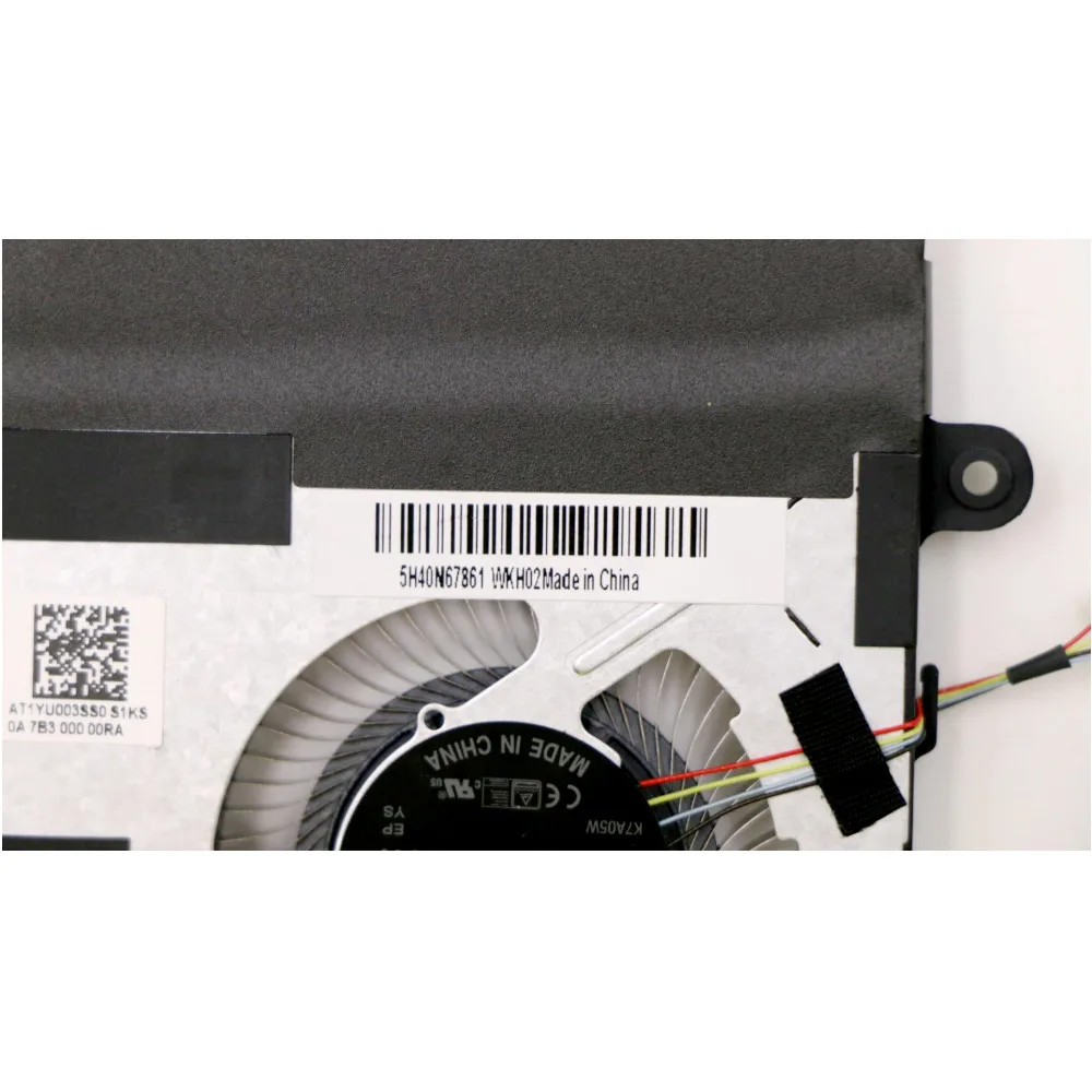 Imagem -03 - Laptop Cpu Ventilador de Refrigeração Ventilador Gpu com Dissipador Apto para Lenovo Ideapad Yoga 72015ikb Fru 5h40n67861 Novo