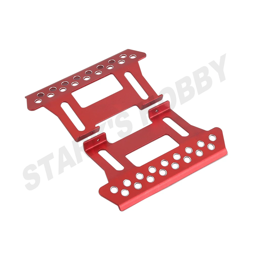 Armor Shield Side PlatesMetal foot pedal for 1/10 RC Crawler Axial SCX10 RC4WD TF2 RGT 86100 Upgrade Parts