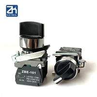 Interruptor de botón pulsador XB4-BD21, perilla de mango estándar (no), XB4-BD33