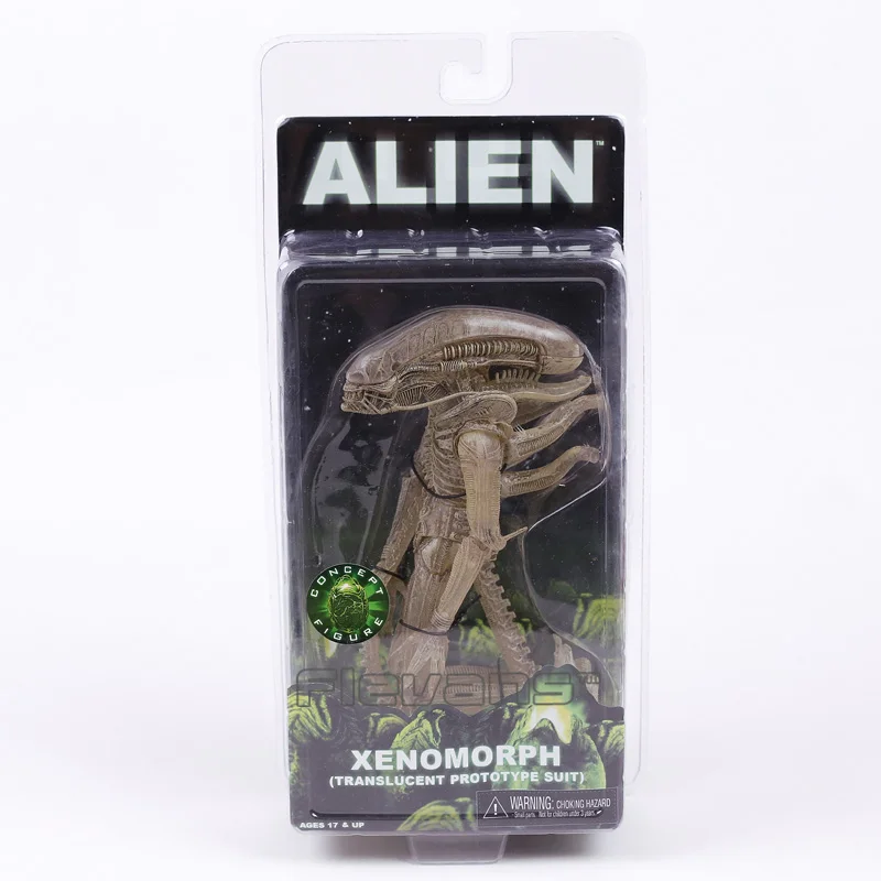 NECA Alien vs Predator Xenomorph Warrior Grid Alien PVC Action Figure Collectible Model Toy