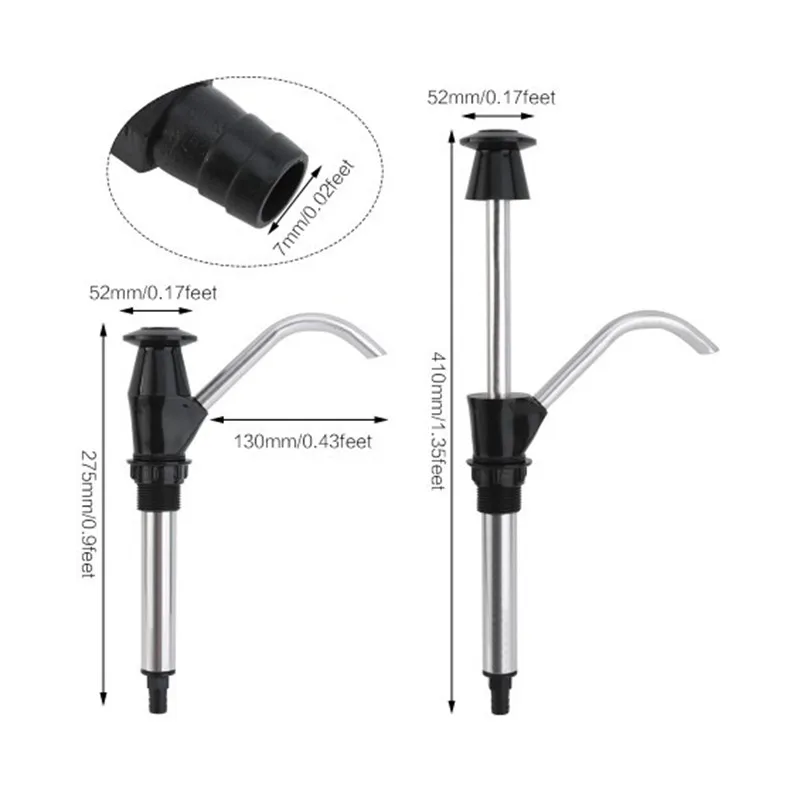 Kitchen Hand-pumped Pumping Type Faucet Extractor Motor Home RV Campers Water Fountain Manual Pump Faucets Outdoor Portable Taps