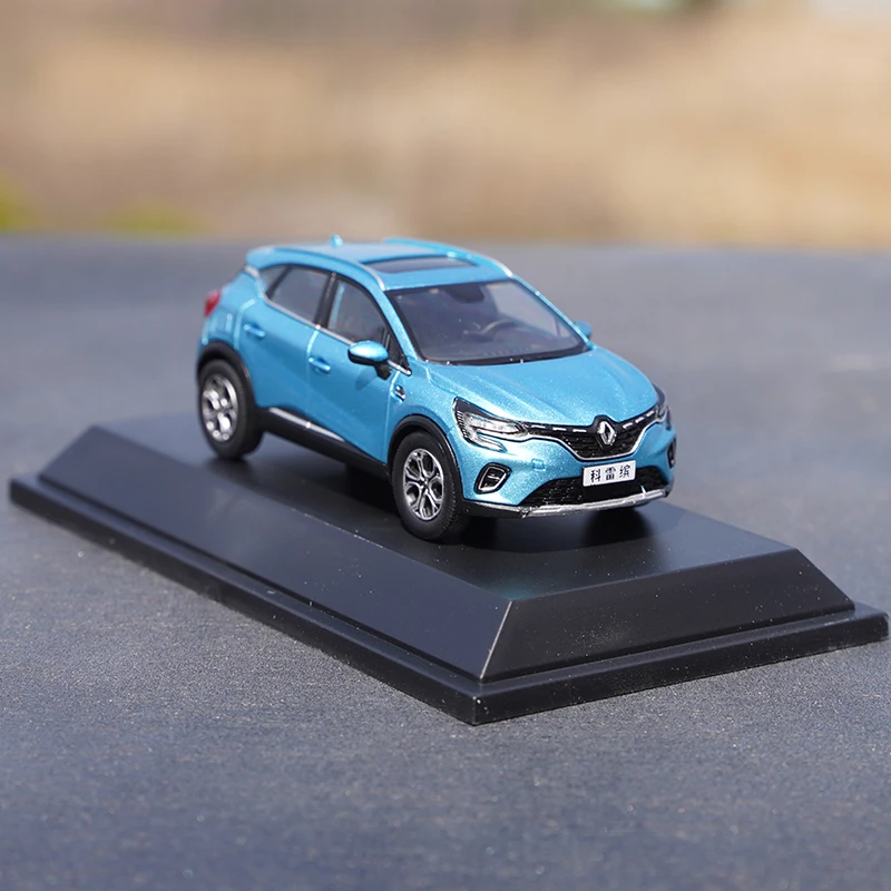 Diecast 1:43 Scale RENAULT CAPTUR Alloy Car Model Metal Collection Souvenir Ornaments Display Vehicle Toy Gift Collectible