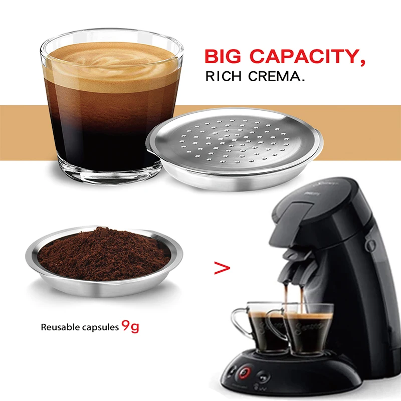 capsule da caffè in acciaio inossidabile compatibili con macchine x7/ y3/ y5, capsule espresso riutilizzabili e filtro per caffè ricaricabile | Protezione Dell'acquirente Per 90