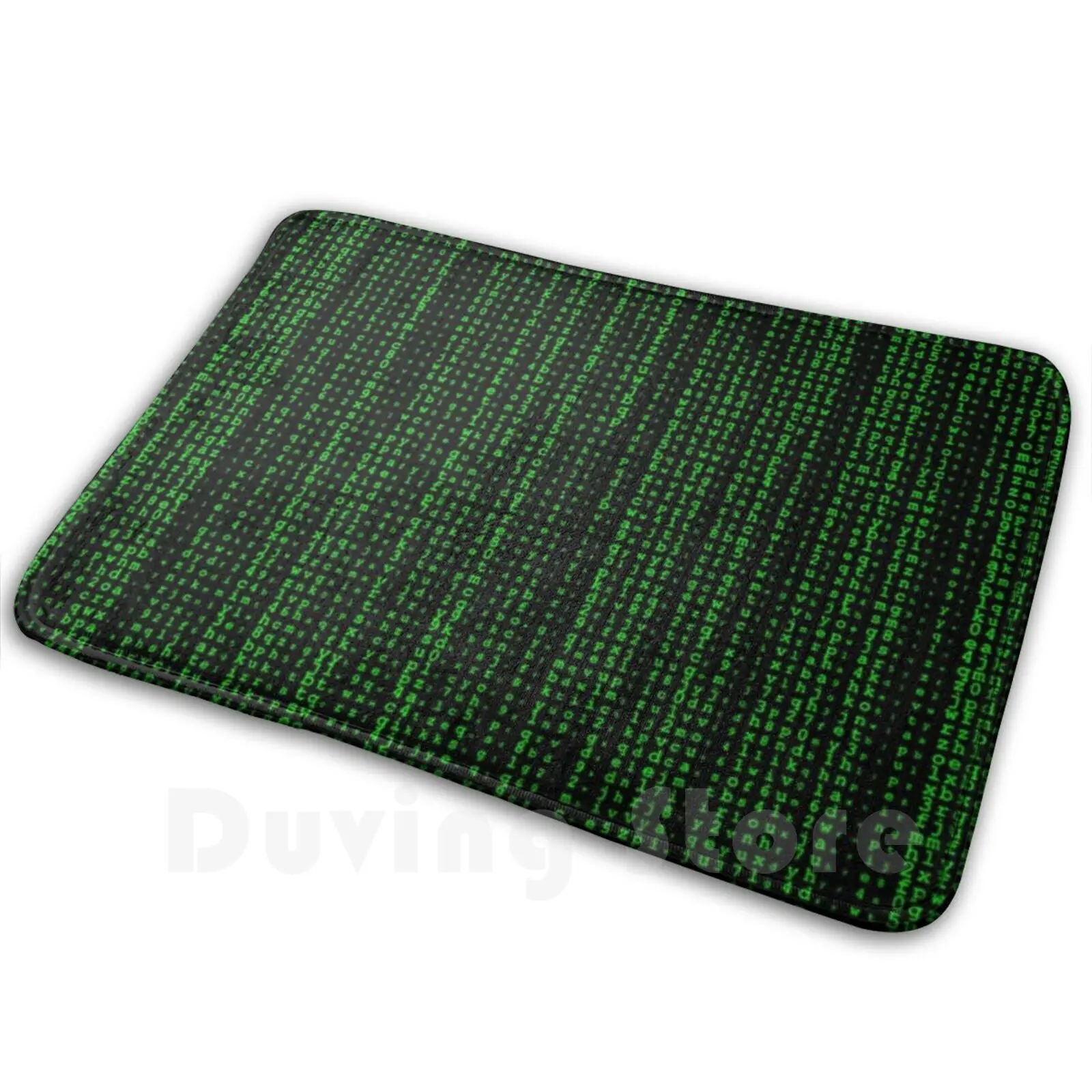 Hacker Matrix Carpet Mat Rug Cushion Soft Non-Slip Hacker Hackers Hacks Atm Hackers Wanted Hacker Bank Hackers