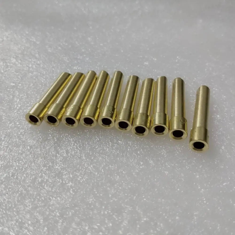 10PCS 30MM Length Wedge Tig Collet Welding Consumable Tungsten Electrode Collet For WP17/18/26 Torch