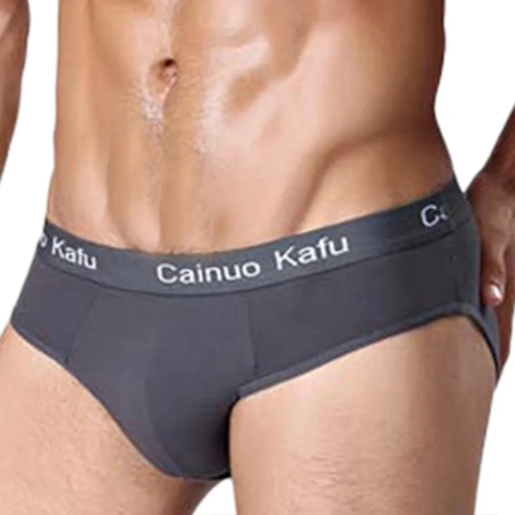 Cainuo Kafu Underwear Sexy Men Briefs Underwear Thin Breathable Bikini Men Jockstrap Cuecas Penis Pouch Briefs Men Underpants